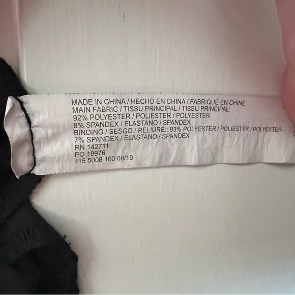 Eloquii Pull-On Center Seam Trousers in Black Size 18 - Picture 4 of 5